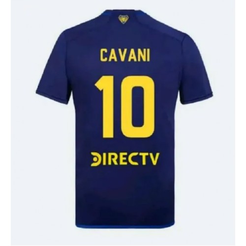 Fotbalové Dres Boca Juniors Edinson Cavani #10 Alternativní 2024-25 Krátký Rukáv